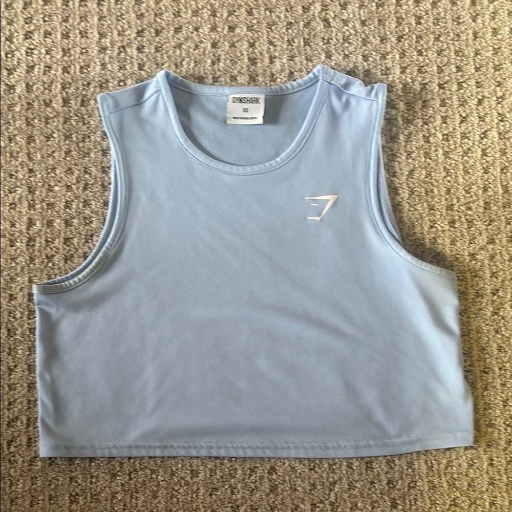 Gymshark Sky Blue Sleeveless Top